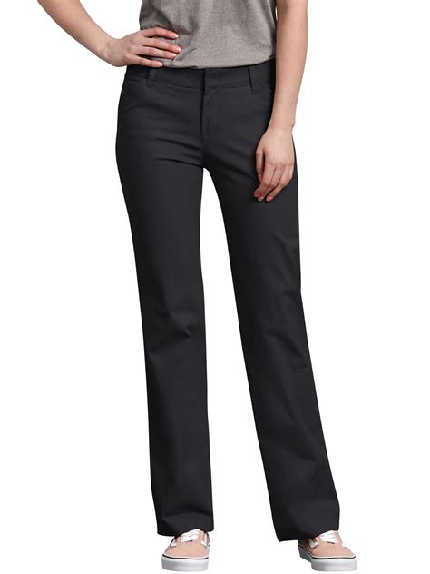 dickies women's relaxed straight stretch twill pant